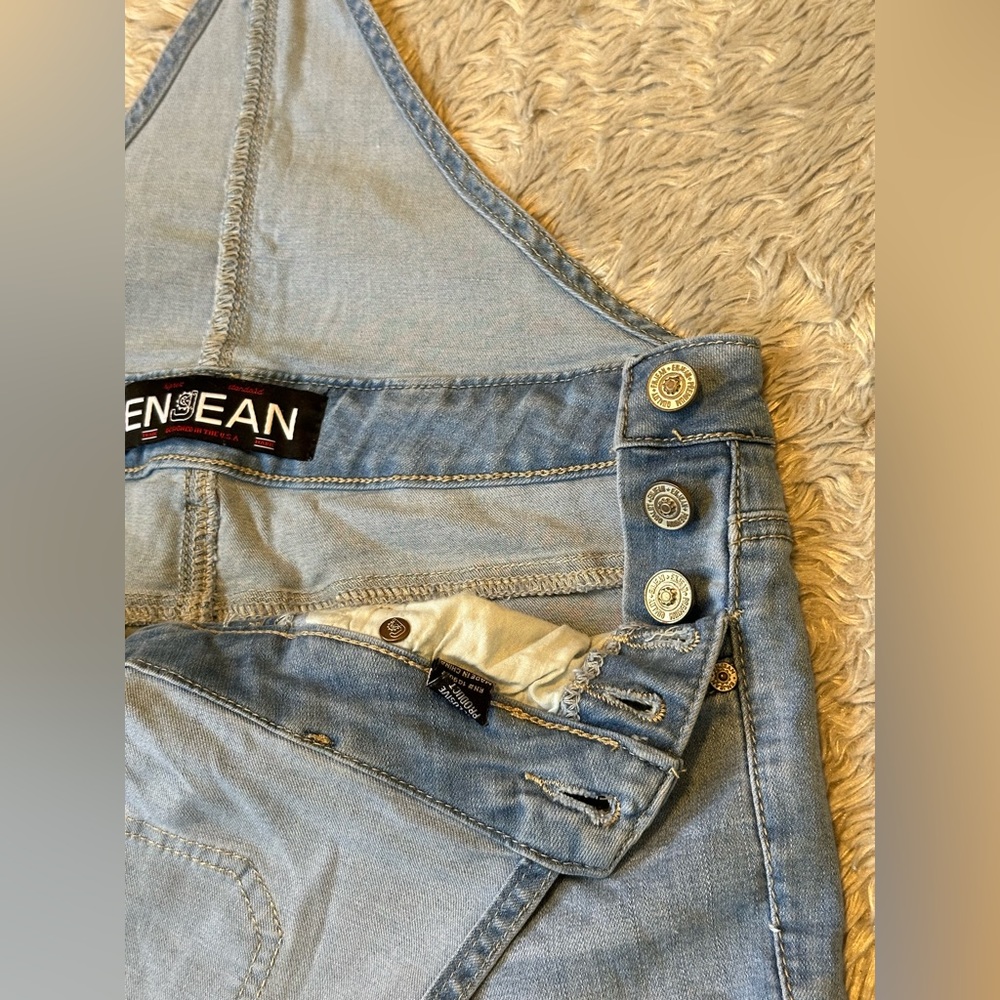 Distressed overalls, Fashion Nova, Size Small - Picture 10 of 15
